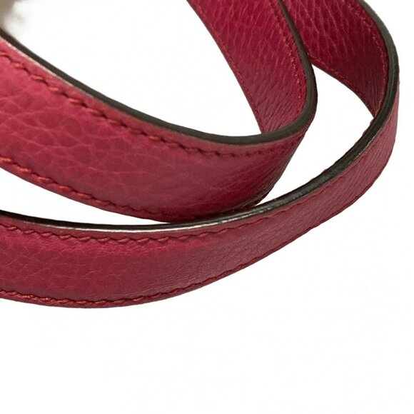 Auth GUCCI Bamboo 370833 Pink Leather Backpack - Picture 8 of 16